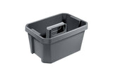 Topeak PrepStation Bucket Seat 7L with handle in black, suitable for workshop and repair use, shown in the image.