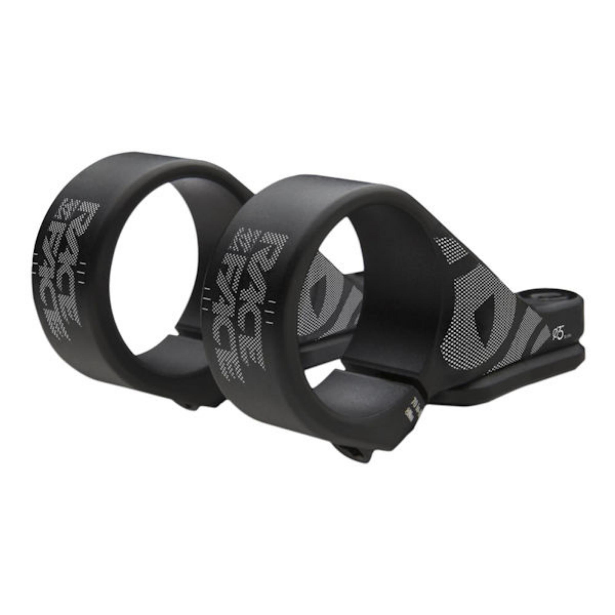 Race Face Chester direct mount stem for Boxxer forks, 35mm bar diameter, shown with black finish and mounting hardware.