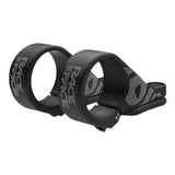 Race Face Chester direct mount stem for Boxxer forks, 35mm bar diameter, shown with black finish and mounting hardware.