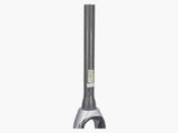 Trek 2018 Domane SL women's 700C disc brake fork for road bikes, showing the black fork with disc brake mount and detailed components.