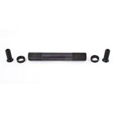 Gusset Components Hunter Woodstock BMX crank axle spare part showing the axle and mounting hardware for BMX bike cranks