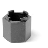 Park Tool FR-3 freewheel remover tool for Suntour 4-pin notched bicycles, used in workshop for bike maintenance.