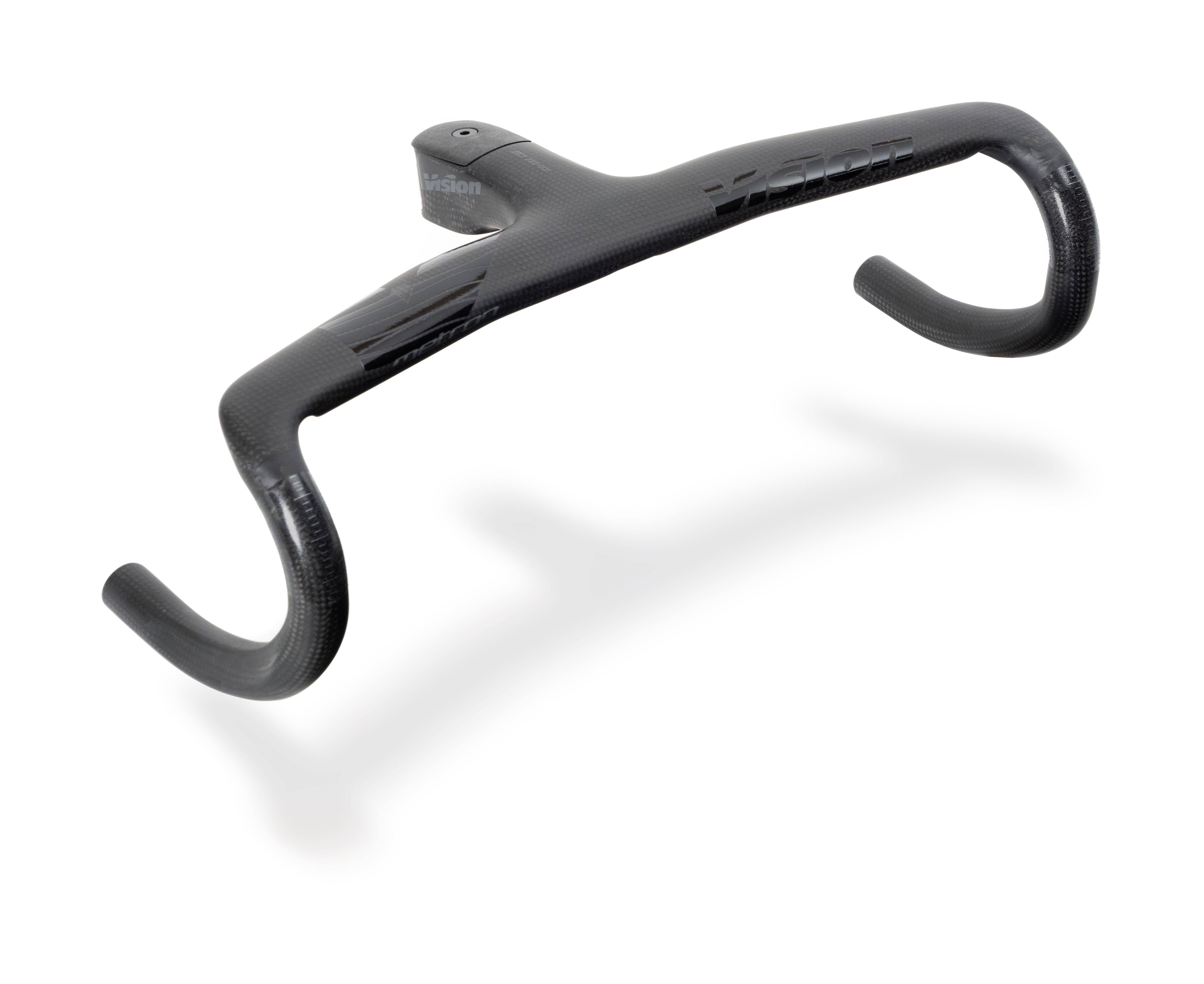 Vision Metron 5D ACR EVO integrated compact carbon road handlebar and stem, lightweight cycling components for road bikes