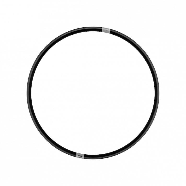 Crankbrothers Synthesis Alloy E-Bike rims for front and rear, designed for E-MTB trail riding, showcasing durable alloy construction.