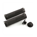 Clarks Vice Lock-On Handlebar Grip Black with Black Anodised End: | Swinnerton Cycles