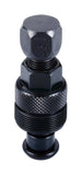 BBB BTL-14 PowerPull crank puller tool for JIS, ISIS, and Octalink spindles, shown in a workshop setting