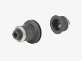 Bontrager Ratchet EXP rear 5mm QR SRAM XDR conversion kit, black, with 135mm old axle length for bike components.