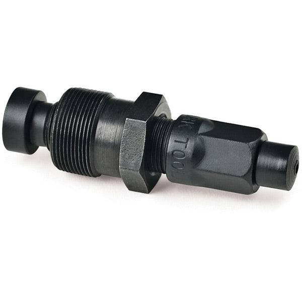 Park Tool CWP-7 crank wrench and puller for Octalink, ISIS Drive, and Square cranksets, used in bike workshop maintenance.