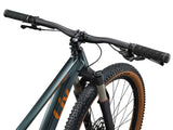 Liv Tempt 29 mountain bike with Shimano Deore M6100 drivetrain and 29-inch wheels, showing the bike's frame and front suspension.