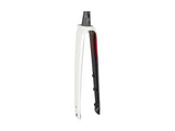 Trek Domane SL 7 fork for road and gravel cycling, showcasing lightweight carbon construction and precise steering features.