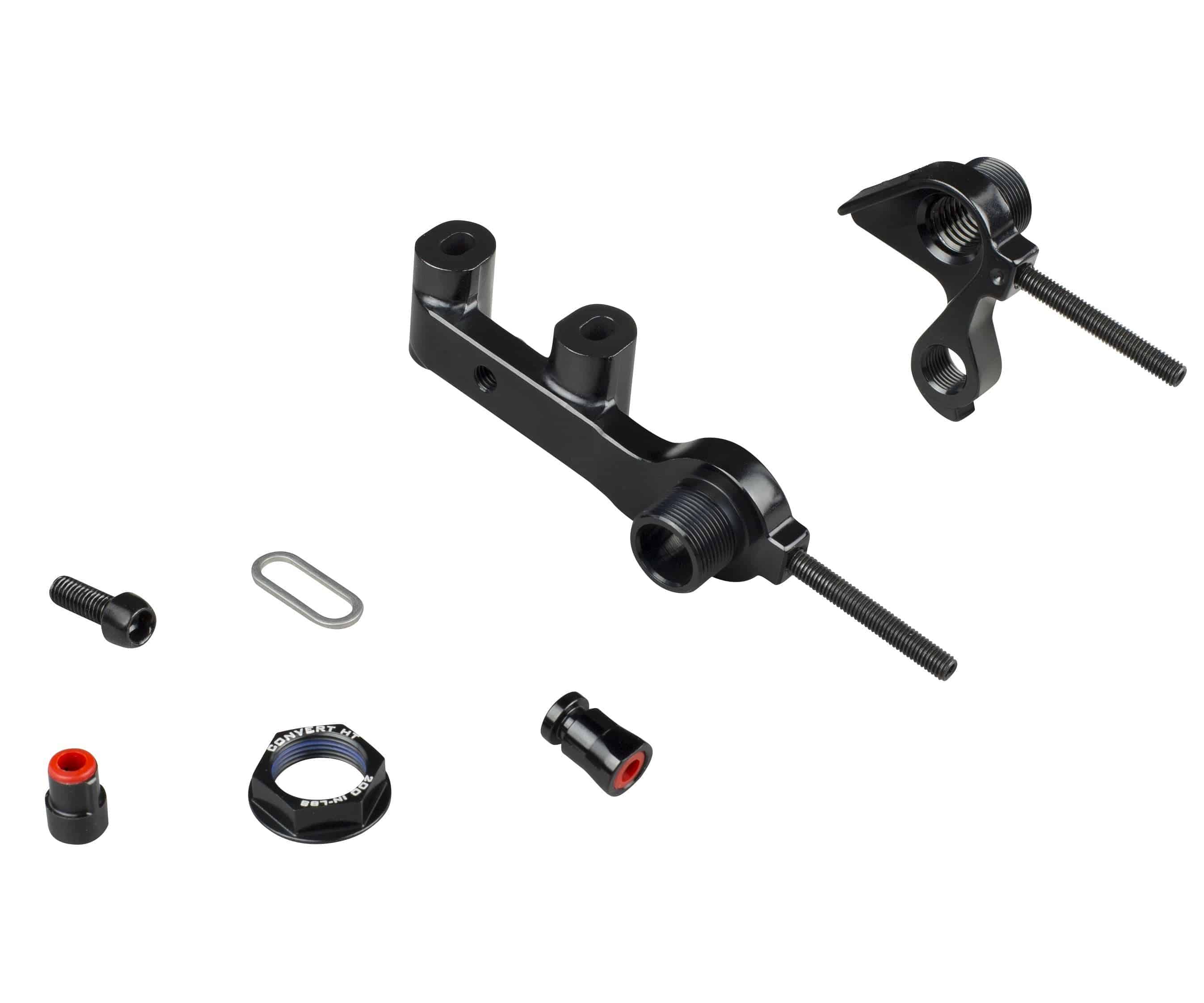 Trek CX Gravel rear sliding dropout kit with 142x12mm thru axle in black for bike components and frame compatibility