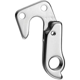 Durable M Part gear hanger for bikes, showing the replacement component with mounting holes and sleek design for various bike brands.