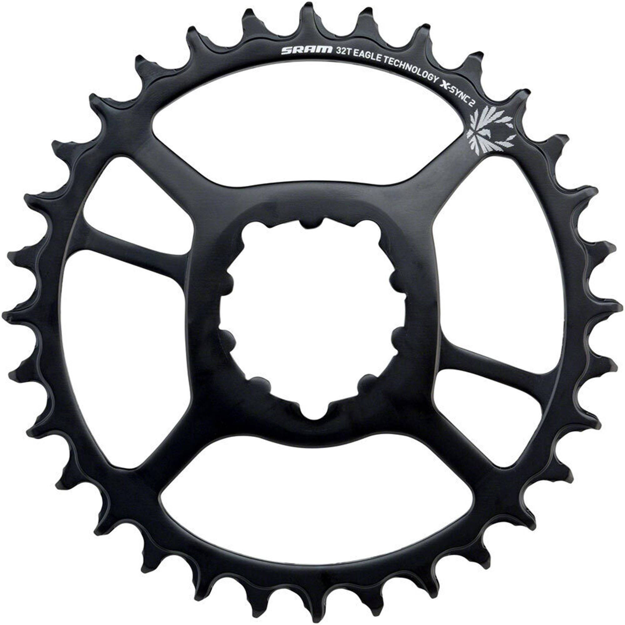 SRAM X-Sync 2 steel chainring for 12-speed Eagle boost mountain bike, direct mount with 3mm offset, component image