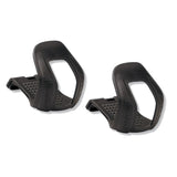 Zefal Half Toe-Clips 45 cycling pedal grip component, black plastic with metal clips for secure foot placement on bike pedals.