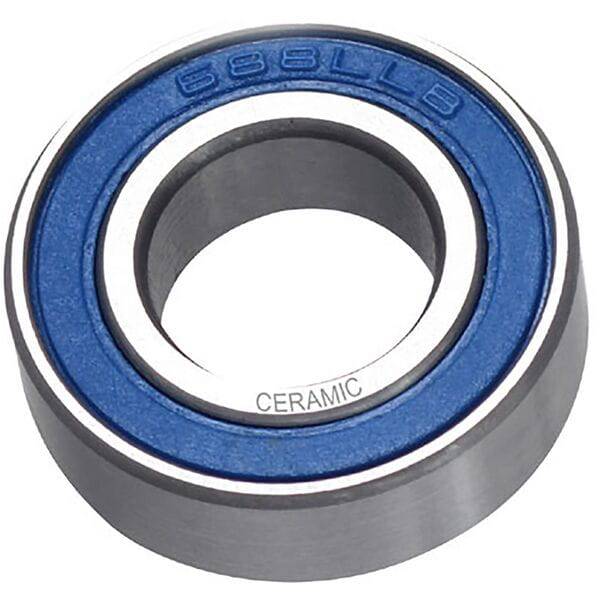 M Part Ceramic Bearing 688 LLB for bicycle hubs, showcasing the small, precision bearing with ABEC-5 tolerance in a close-up view.
