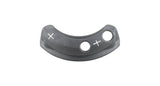 Black Trek integrated frame routing cap grommet for Checkpoint SL/R head tube cable guide, designed for clean cable management.