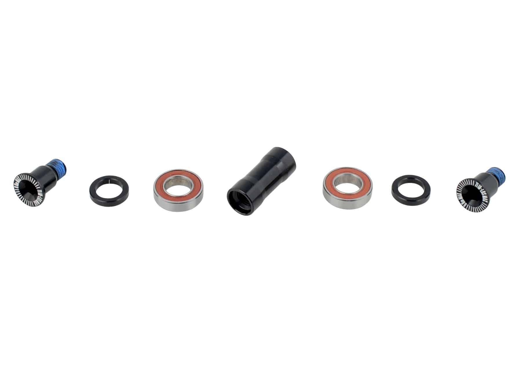 Trek Domane IsoSpeed rear pivot kit with grey internal hardware for frame compliance and smooth ride performance.
