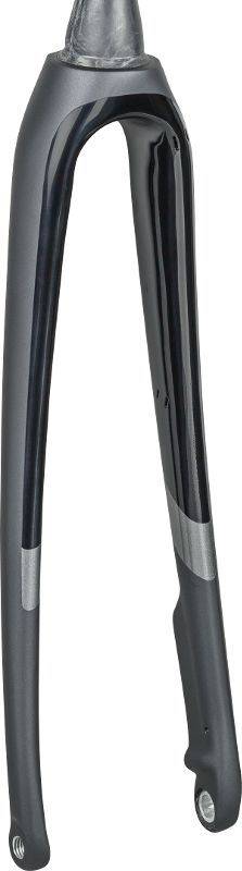 Trek Domane SL7 disc fork replacement in matte black for 56-62cm frames, showing the lightweight carbon fork with disc brake mounts.
