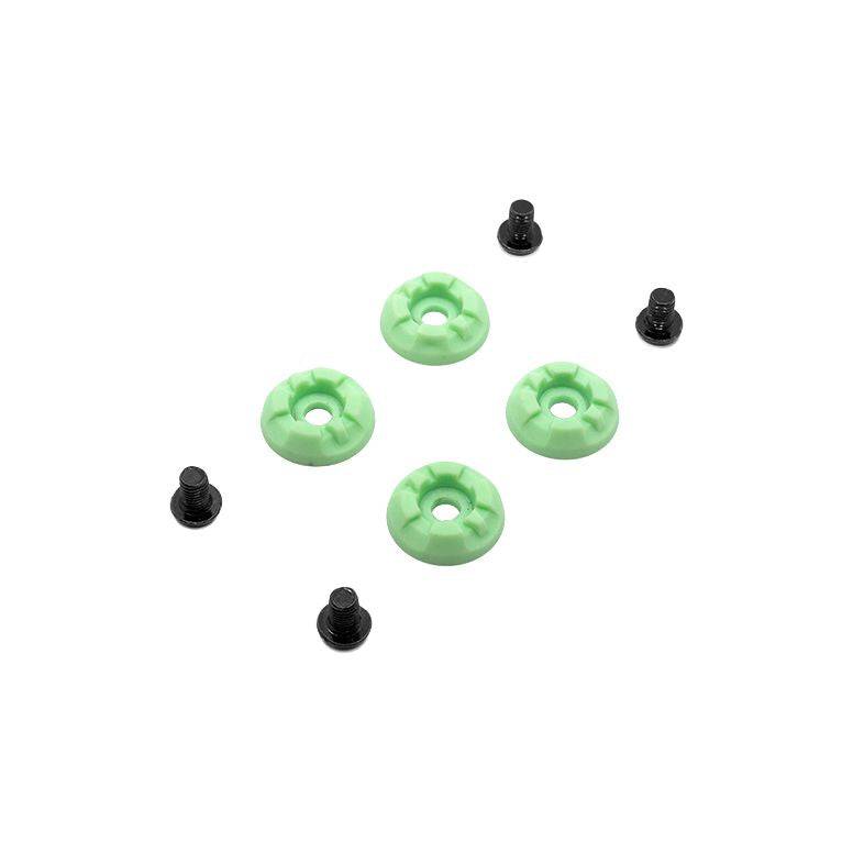 Fizik Toe Studs Kit for Terra Atlas and Vento Ferox Carbon MTB shoes, close-up of metal toe studs on shoe sole.