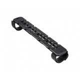 Topeak Fastfuel Platform bike gel pack holder with quick mount strap system in black, designed for cycling accessories.