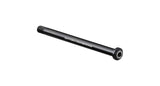 Bontrager Switch Lever rear thru-axle in black, 171.5mm length, bike component for secure wheel attachment.