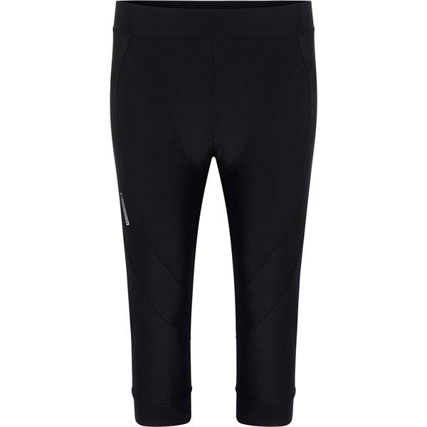 Madison Sportive women's 3/4 cycling shorts with gel chamois and reflective details, designed for comfortable riding.
