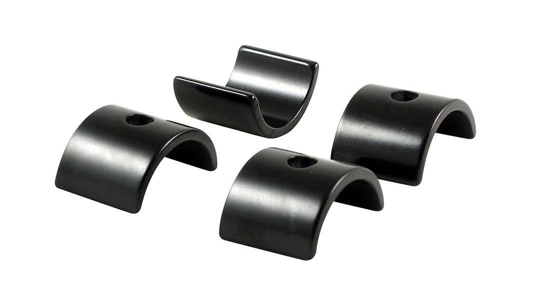 Vision Bar Shim 31.8 to 26.0mm 4-piece set for bike handlebar compatibility, shown in a close-up image.