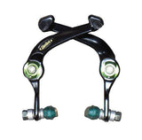 Dia-Compe Hombre AD-996 Fiesta BMX brakes with V-type pads, angled design for rim brakes on bikes with 22-32mm rims.