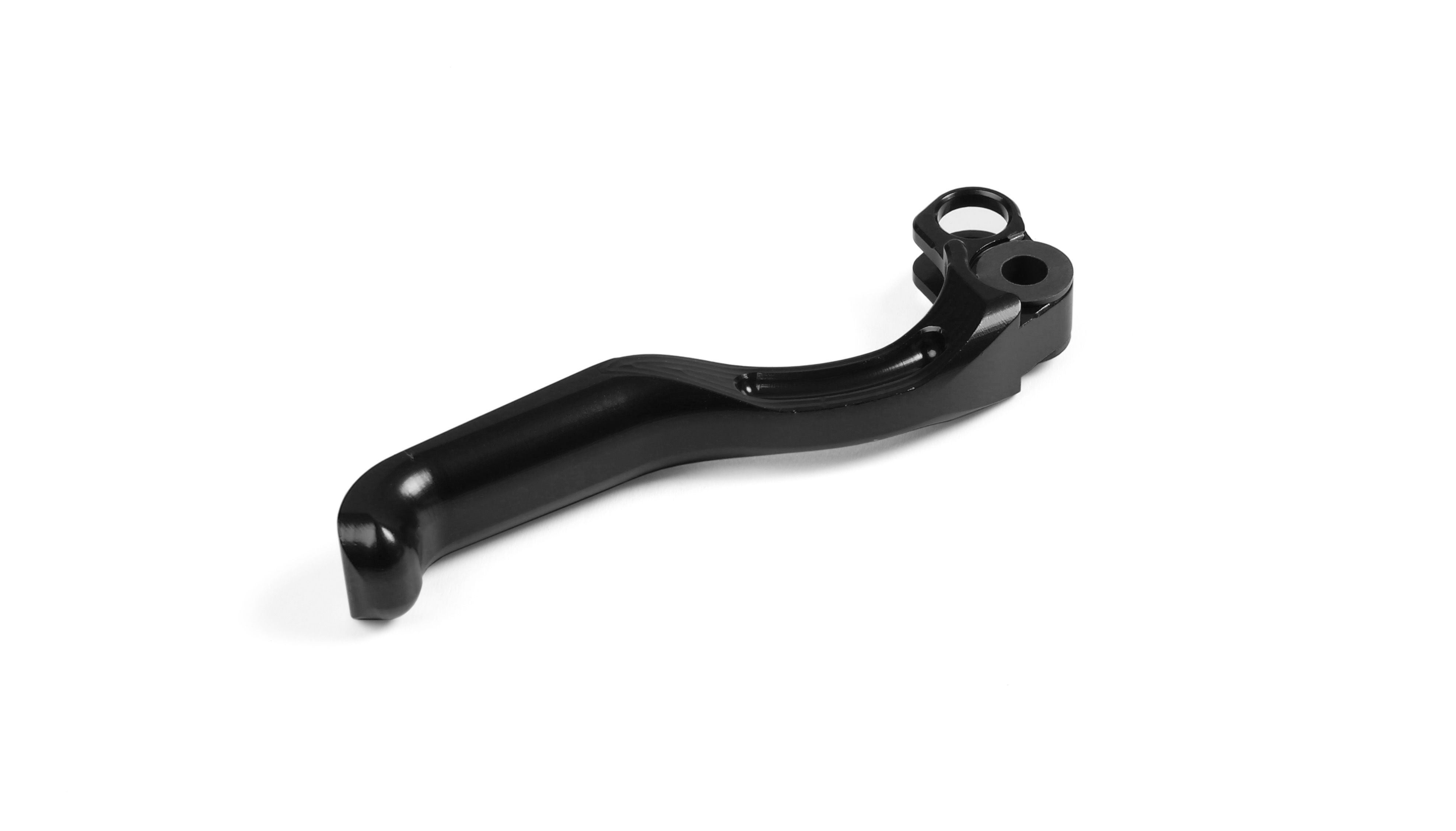 Hope black bicycle components and spare parts, including replacement accessories, displayed on a clean background.