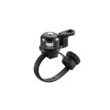 Cateye Oh-2400 Flextight Brass Bike Bell with loud sound, tool-free mount, 22mm diameter, accessory for bicycles