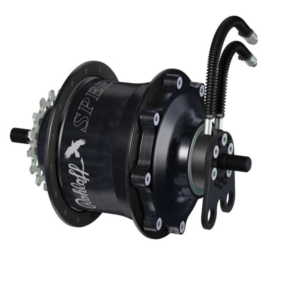 Rohloff Speedhub 500/14 14-speed internal gear hub with 135mm spacing, 32H precision components, durable bike gear system