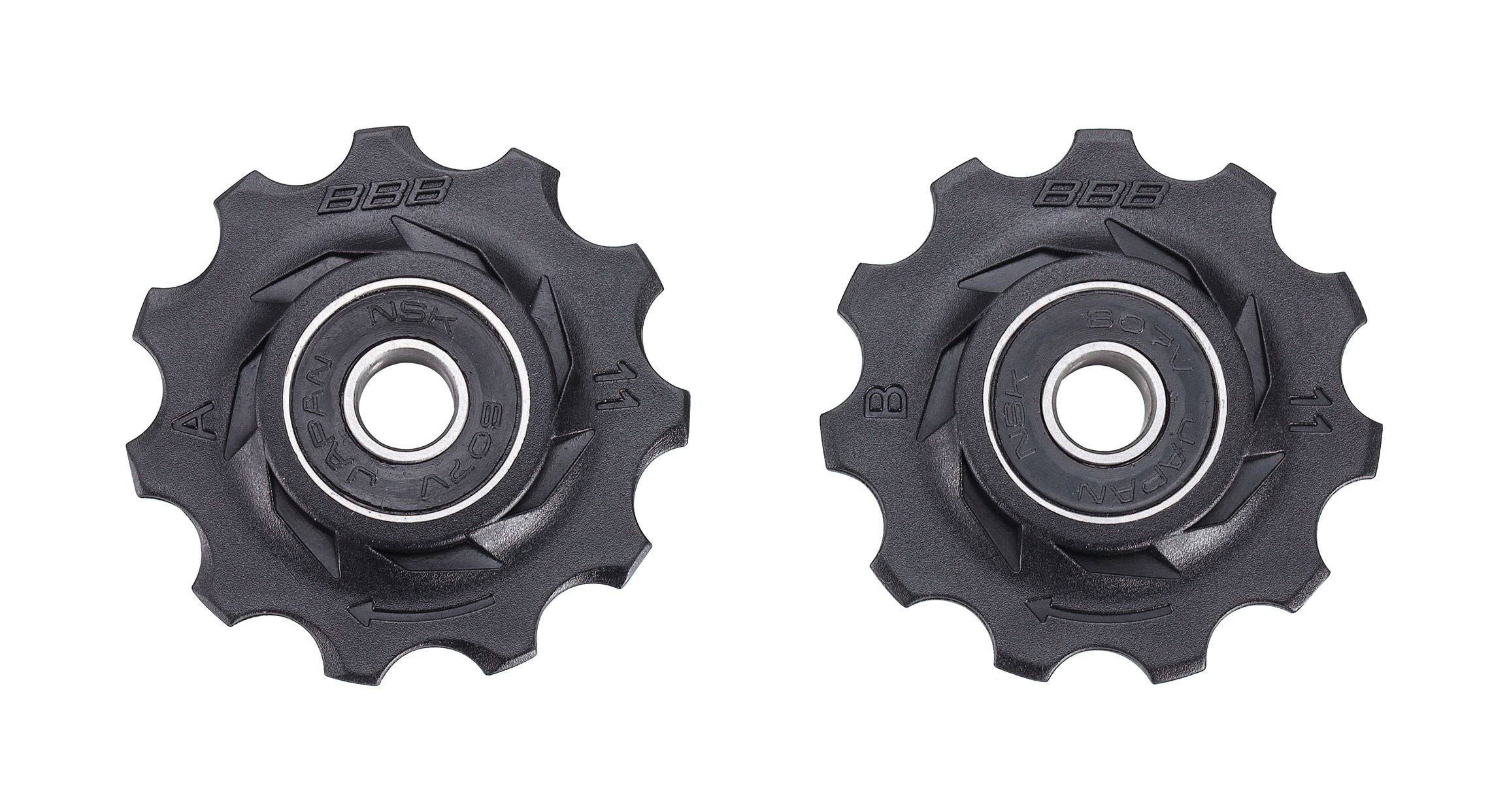 BBB BDP-02 - RollerBoys Jockey Wheels 11T (Black) | Swinnerton Cycles