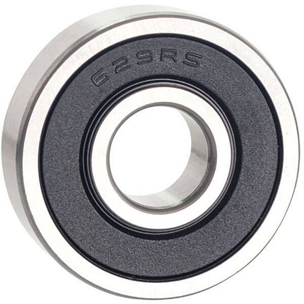 M Part Bicycle Cartridge Bearing 629 2RS with ABEC-3 precision and Multemp SRL grease, shown in close-up with metal casing.