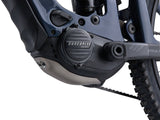 Giant Reign Advanced E+ 0 2026 electric mountain bike with SyncDrive Pro 3 motor and Maestro suspension, shown outdoors.