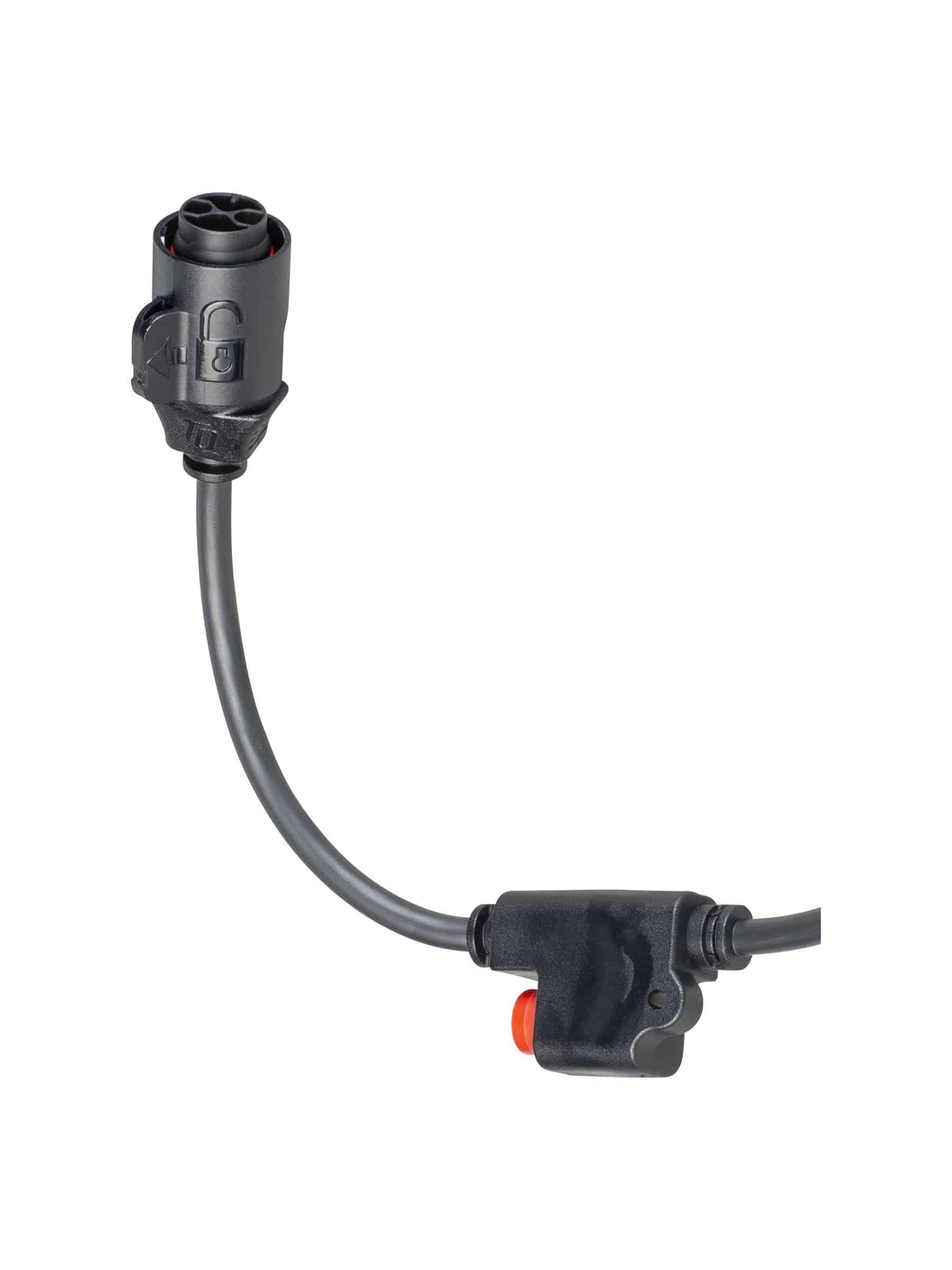 TQ HPR50 Ebike Main Power Cable Set - Road Black 900 mm: | Swinnerton Cycles