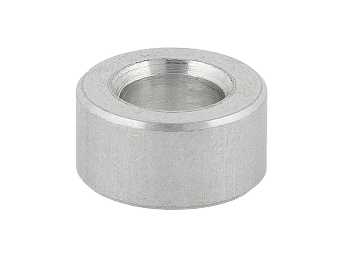 Trek eMTB 27.5 front fender spacer, silver M5 5mm x 5.3mm component for eBike front fork assembly