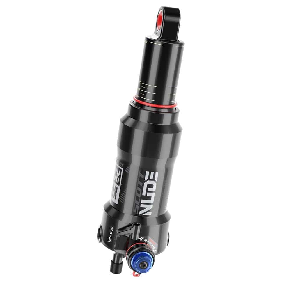RockShox Rear Shock Deluxe Nude RLC3 (165x45) DebonAir Progressive 0Pos/0Neg Tokens, W/1 Efficiency Token, LM Tune,430Lockout, Trunnion/Standard,Top Fill(10x20 hardware) Scott Spark 2022+C1