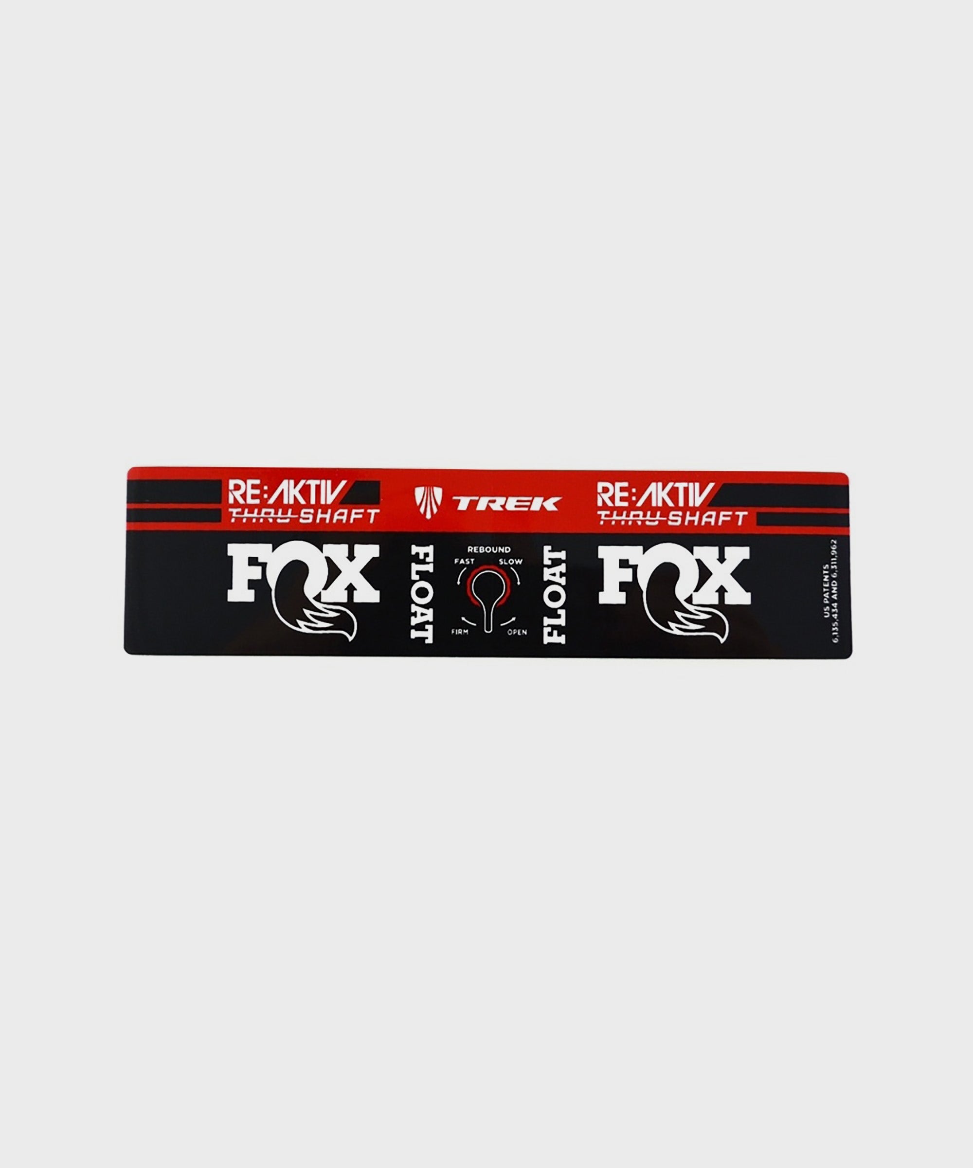 Fox Thru-Shaft Decal 2018