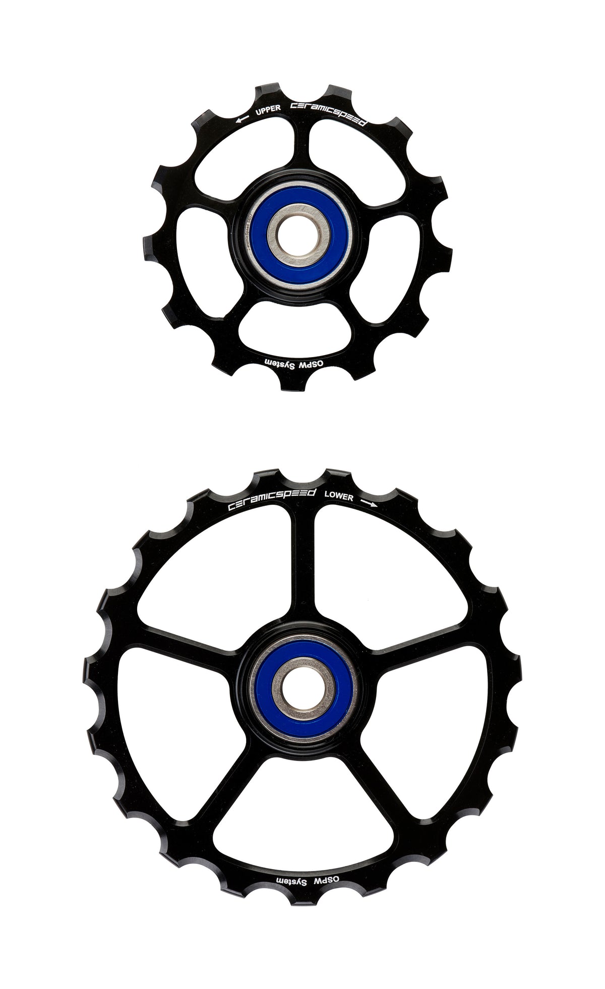 CeramicSpeed OSPW Coated No Cage 13+19T Pulley Wheels
