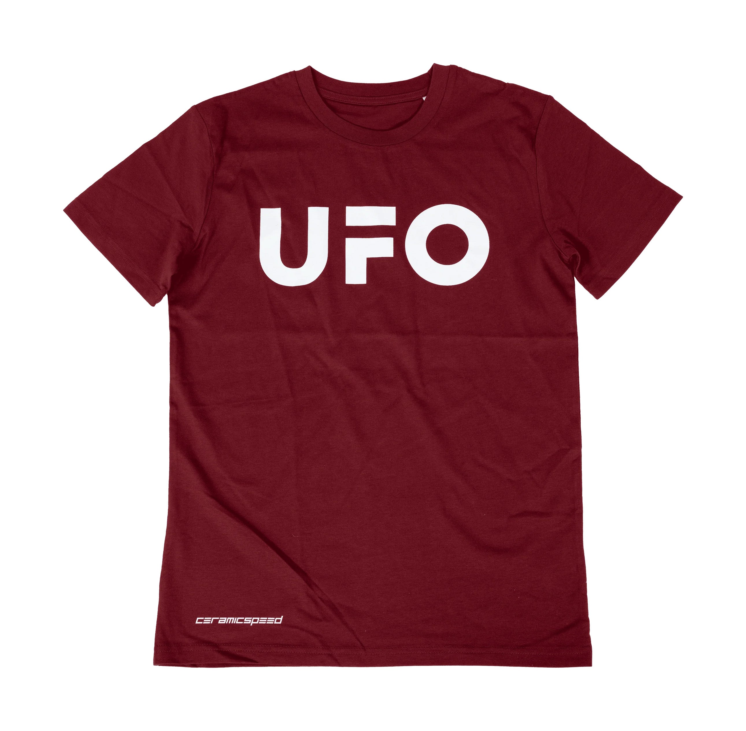 CeramicSpeed Ceramicspeed UFO Logo T-Shirt Burgundy