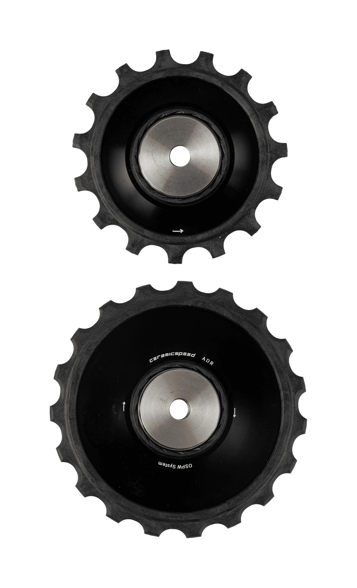 CeramicSpeed OSPW Replacement Pulley Wheels ALPHA Disc 15 + 19T