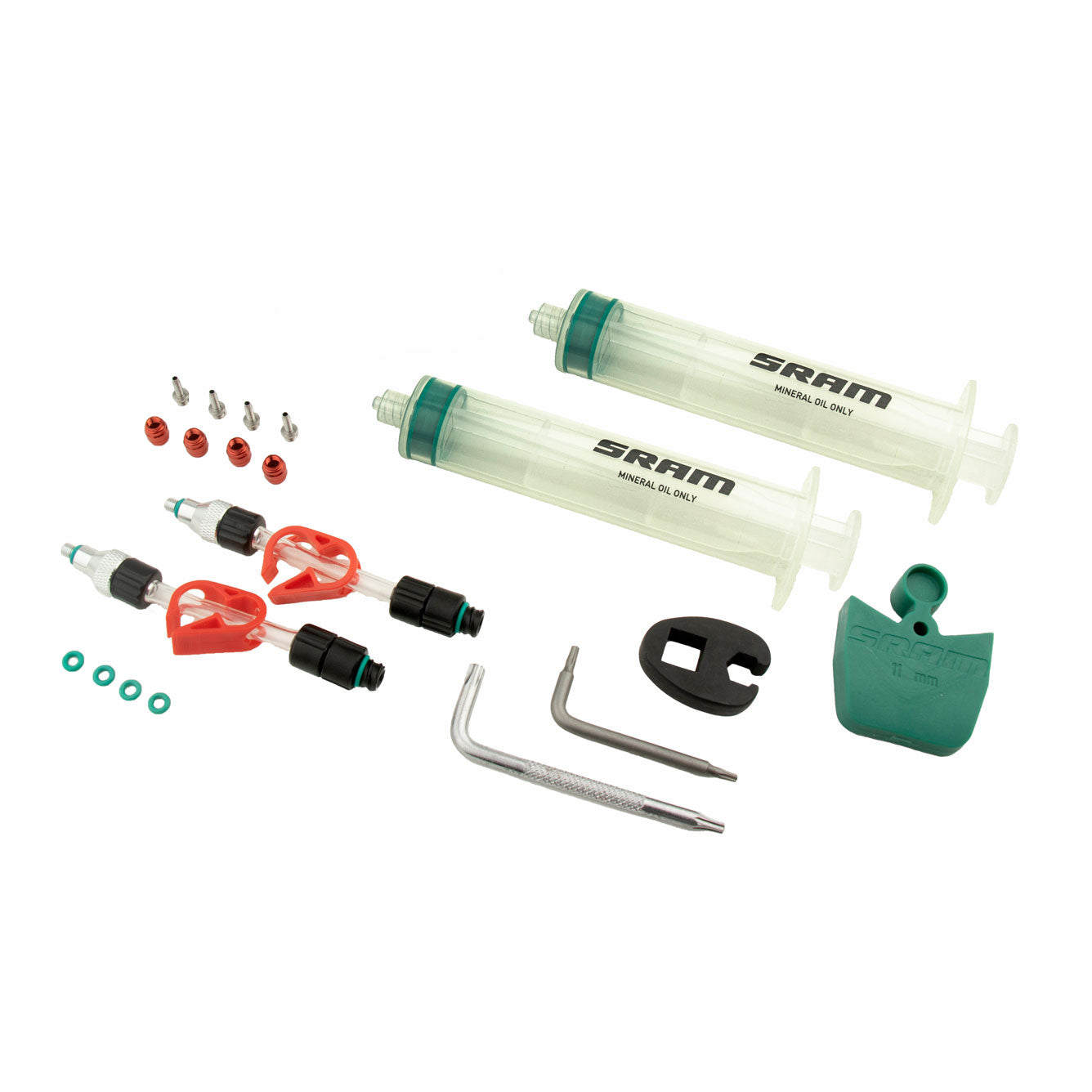 Sram Disc Brake Bleed Block - (Used For Bleeding Brakes) - Universal - Fits Small, Medium, And Large Calipers