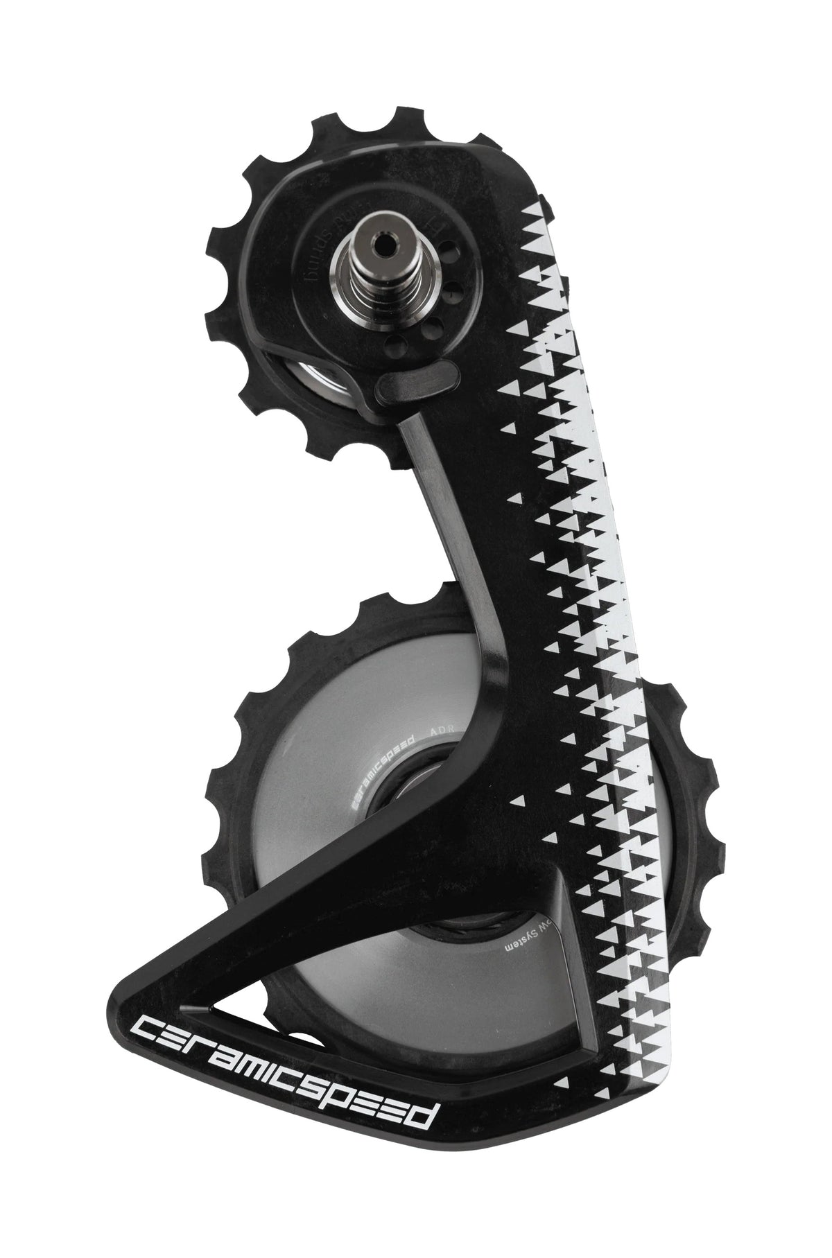 CeramicSpeed OSPW RS Alpha Disc Shimano 9250/1850 Pulley Wheels Argent Special Edition