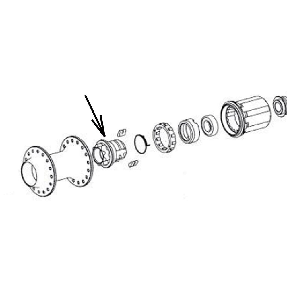 Dt Swiss Spare Dt Pawl Carrier Onyx