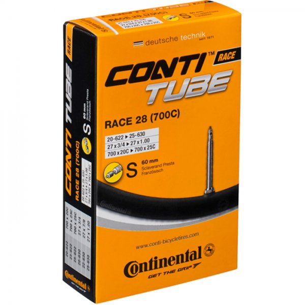 Continental 25C Presta Inner Tube 48Mm Valve R28 700C X 18