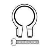 Cateye Spares Mounts & Spares - Sp5 Clamp 23.5-27.2mm