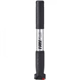 Truflo Hand Pumps - Micro 4 Mini Pump Flexi Head For Presta And Schrader. Silver And Black