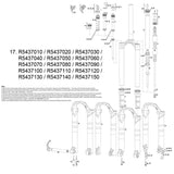 Rock Shox Coil/Shaft Assy 100Mm Tora/Recon Xc Series 10-11 32Mm Med Red Spares & Accesories