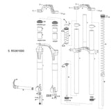 Rock Shox Upper Tube/Frame Bumper Stop Boxxer 10-12 (35Mm) (2 Pcs) Spares & Accesories
