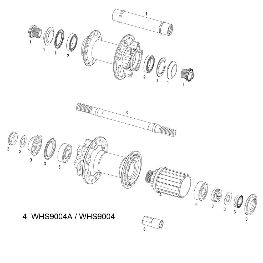 Sram Freehub Body For X9 Hub